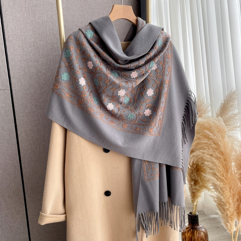 2023 Nieuwe Borduren Kasjmier  - Woven Scarf Blanket recensie en prijs